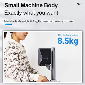 آلة نقش بالليزر محمولة بقوة 20 واط متعددة الوظائف للأعمال والمنزل، آلة وسم مستمرة جديدة للحجر والمعادن بمساحة عمل 110*110 مم - Product Image 5