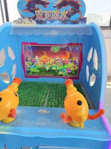 เครื่องเล่นเกมยิงลูกบอลน้ำแบบหยอดเหรียญสำหรับเด็ก 2 คน เล่นได้ทั้งในร่มและกลางแจ้ง รับประกัน 1 ปี ภาษาอังกฤษ - Product Image 6