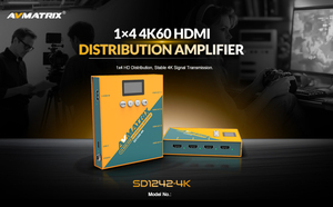 Amplificador de Distribución HDMI Profesional 1x4 4K60, Divisor HDMI 2.0 de 18Gbps para Soluciones de Señalización <span class=keywords><strong>Digital</strong></span> de Alta Definición - Product Image 3