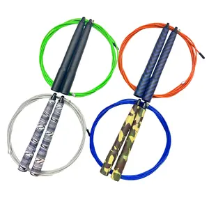 Customized Plastic Handle Speed Jump Rope For Fast Aerobic Exercise And Fitness Skipping Rope