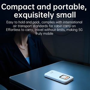 Venta caliente Plery M352 Pro <span class=keywords><strong>Mobile</strong></span> <span class=keywords><strong>Hotspot</strong></span> WiFi6 5G al aire libre LED pantalla táctil WiFi <span class=keywords><strong>Router</strong></span> 6000mAh batería 8 Firewall incorporado - Product Image 5