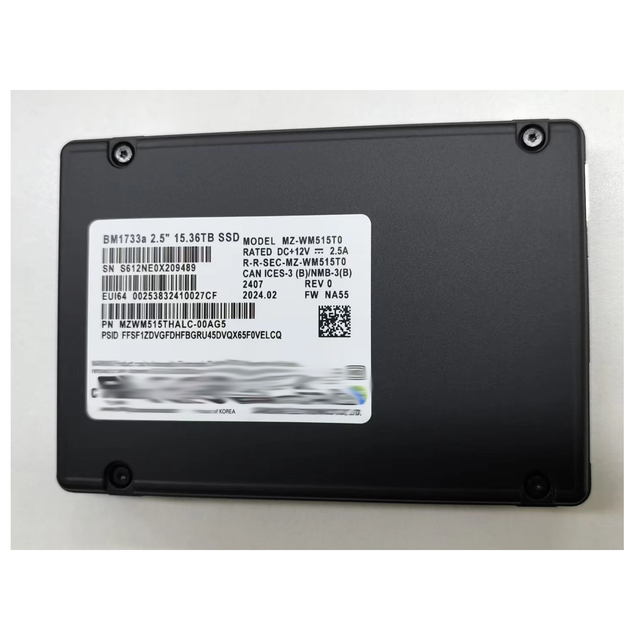 MZWM515THALC-00AGA 15.36 TB Top Choice BM1733a PCIe Gen4 X4 V-NAND NVME SSD