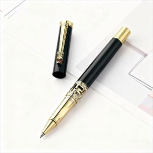 Dragon Head Hollow-out Luxury Metal Ballpoint <b>Pen</b> with logo Business Signature Metal <b>Pen</b> Black Corporate Advertising Gel <b>Pens</b> - Product Image 5
