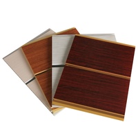 Panneau de plafond en PVC imperméable de 6 mm et 7 mm, carreaux muraux décoratifs, revêtement en plastique, panneau de plafond intérieur
