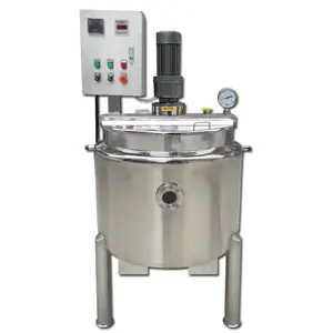 Daily-chemical glue mixing tank stainless steel electric stirrer mixer mixing tank