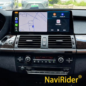 หน้าจอ Android Auto CarPlay สำหรับ BMW X5 X6 E70 E71 E72 ปี 2007-2013 ระบบนำทาง GPS เครื่องเล่นมัลติมีเดีย วิดีโอ เครื่องเล่นวิทยุติดรถยนต์ - Product Image 1
