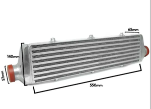 Refroidisseur intermédiaire turbo universel à montage avant avec logo personnalisé adapté aux voitures VW-Europe - Product Image 5