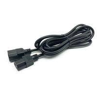 Kabel Daya C13/C14, Kabel Ekstensi C13 ke C14 dengan Steker Output 3-pin, Harga Terjangkau