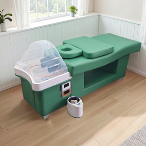 Lit de spa hydrothérapeutique personnalisé avec circulation d'eau, vapeur aromatique et chauffe-eau thermostatique intégré pour salon et spa - Product Image 6