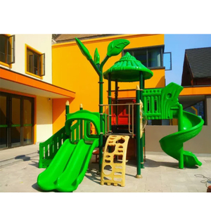 Tuv Rheinland gia cố nhôm trẻ em sân chơi ngoài trời thiết bị chống trượt trượt cho trẻ em trong bệnh viện - Product Image 6