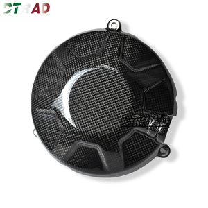 Cubierta de Embrague de Fibra de Carbono para MV Agusta Brutale 675 800 2012-2015 Rivale 800 2013-2017, Lado Derecho, Color Negro, Carcasa del Motor de Motocicleta - Product Image 2