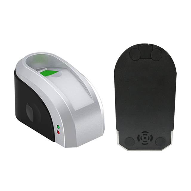 USB 2.0 + RS232 Industrial Biometric Clock 13.56MHz API Tablet Flash Drive Connectivity Fingerprint Reader