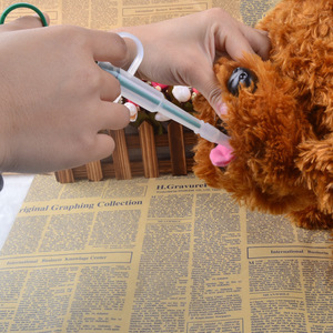 Dispensador de Medicamentos y Antiparasitarios Ovalado de Plástico Sólido <span class=keywords><strong>para</strong></span> Mascotas, <span class=keywords><strong>para</strong></span> Gatos y Perros, Lavable y Reutilizable - Product Image 2