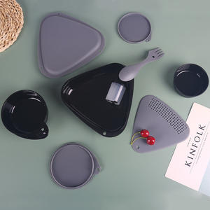 Kit de désordre de <span class=keywords><strong>camping</strong></span> portable tout-en-un <span class=keywords><strong>Vaisselle</strong></span> essentielle pour les campeurs et les amateurs de plein air - Product Image 5