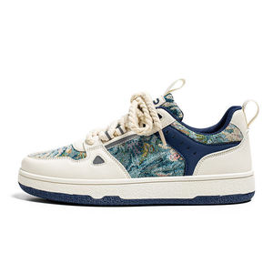 Chaussures de skate en toile à semelles épaisses, baskets tendance, confortables, style décontracté pour la marche, chaussures de sport pour hommes et jeunes. - Product Image 5