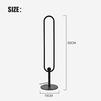 Lampe de table LED à changement de couleur RVB avec un nouveau design pour la décoration du salon