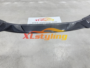XLstyling accessori auto parte bagnato in fibra di carbonio labbro anteriore per BMW 2 serie G87 paraurti R M serie - Product Image 3