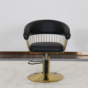 Poltrona da Barbiere Nera per Salone di Bellezza, Sedia Sollevabile per Acconciature <span class=keywords><strong>Femminili</strong></span> - Product Image 5