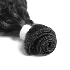 Lot de 6 mèches de cheveux synthétiques en fibre haute température, 260g, double trame, ondulation brésilienne, densité 180% - Product Image 6