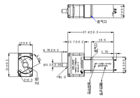 Micro pompe à membrane 3 volts pour tensiomètre électrique dc 3v basse pression mini pompe à air