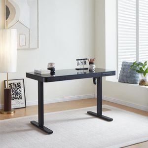 Venta caliente Popular Escritorio inteligente Fábrica Oficina Ergonómica Mesa de computadora Altura ajustable Escritorio de pie eléctrico - Product Image 2