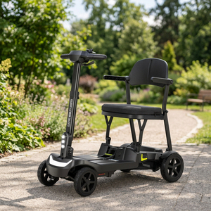 Scooter Eléctrico Plegable Portátil Ligero para Adultos con 4 Ruedas, Scooter para Personas Mayores, Peso Neto: 16 kg - Product Image 1