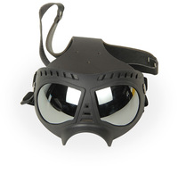 Casque de luxe pour chien avec lunettes de protection 4G sans fil anti-explosion (Nylon ABS Plastiques techniques) Personnalisé pour l'entraînement des animaux de compagnie