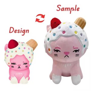 Customizable Plush Toys Cute Pillow PP Cotton Plush <b>Doll</b> Bedside Pillow Pad Custom logo Packaging Label Hanging Tag - Product Image 6