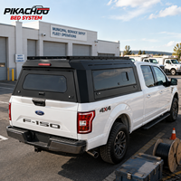 Capot de benne en aluminium standardisé pour flotte commerciale, compatible Ford F-150 (benne de 5,5 pieds), pour l'approvisionnement municipal et l'acquisition de flottes