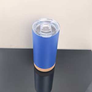 Vaso Térmico de Acero Inoxidable 304 con Fondo de Corcho de 16 oz, con Pantalla de Temperatura, Portátil, de Doble Capa, para Café, Fiestas y Uso en Exteriores - Product Image 5