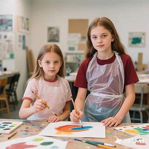 Delantales Desechables de PE sin Mangas de Color Personalizado con Certificación CE - Product Image 5