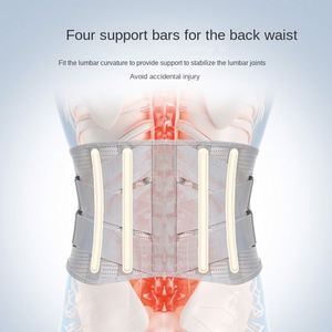 Men's Women's Breathable Lumbar Disc Protrusion Waist Support <b>Belt</b> Protective for Fitness Squats Hard Pulls Abdominal Tinkering - Product Image 2