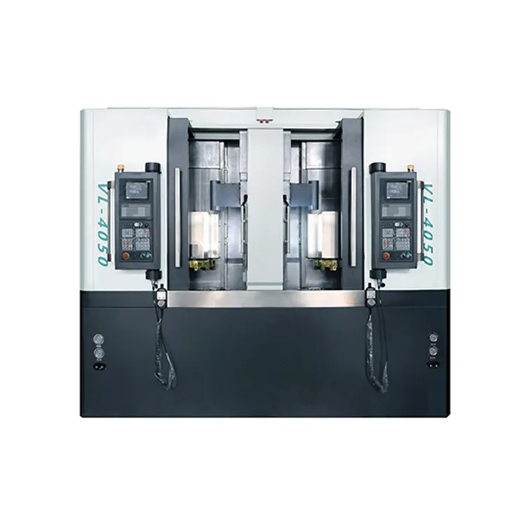 Máquina de torno CNC de metal, centro de mecanizado Vertical, RD-VL6065S, doble husillo, precio