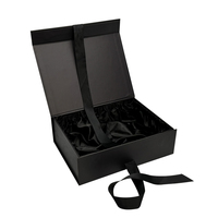 Boîte d'emballage pour extensions de cheveux en papier avec ruban personnalisé, prix compétitif, emballage cadeau rose marbré