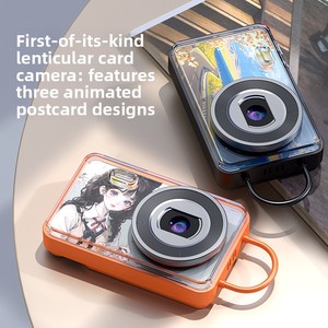 Cartoon-Design Kinder-Digitalkamera 12MP HD 2,8 Zoll Bildschirm ABS-Material Doppellinse Video Foto TF-Karte Kindergeburtstags-Geschenk - Product Image 4
