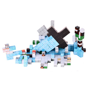 Bloques de Construcción Magnéticos de Plástico en Forma de Cubo, Juguete <span class=keywords><strong>Educativo</strong></span> DIY para Niños - Desarrolla la Inteligencia - Product Image 6
