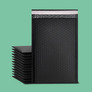 Bolsa de Burbujas de Película Coextruida Biodegradable Ecológica Negra de 35x43+5CM de Grosor para Cosméticos, Joyería, CD, Servicio de Envío Exprés - Product Image 1