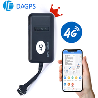 Traceur GPS 4G GT02 DAGPS, localisateur de voiture antivol, alarme de vibration, plateforme gratuite, contrôle à distance, coupures de courant de la voiture
