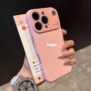 Per Apple <span class=keywords><strong>iPhone</strong></span> 16 17 Case puro liquido Tpu <span class=keywords><strong>grande</strong></span> finestra Aroma pelle sensazione <span class=keywords><strong>iPhone</strong></span> 15 Cover protettiva <span class=keywords><strong>iPhone</strong></span> 14 - Product Image 5