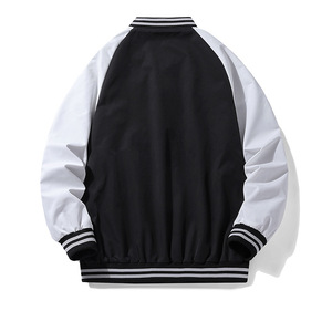 Normzl Personalised Initials Varsity College Baseball <strong>Jacket</strong> <strong>Customised</strong> Embroidery Logo Men <strong>Jacket</strong> - Product Image 4