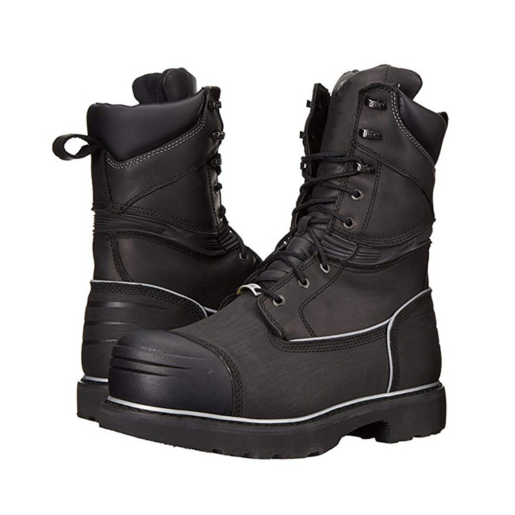 Черные сапоги OEM для добычи угля, стандарт CE