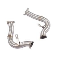 Tuyau d'échappement OEM Downipe pour Audi A5/A6/A7 C7 3.0T/2.8 en acier inoxydable – Amélioration des performances et des fonctions sportives