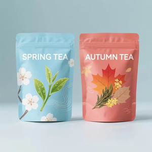 Bolsa de Embalaje de Alimentos Personalizada, Impresa, Reutilizable, con Cierre Hermé<span class=keywords><strong>tico</strong></span>, para Especias, Hierbas y Alimentos en Polvo - Product Image 6