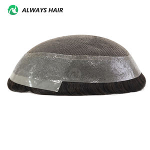 DURA Asutralia - 5 Polegadas Homens Toupee Cabelo Humano Rendas e PU Base de Cabelo Curto Patch Peruca Para Homens 6 Tamanho Cabelo Prótese Homem - Product Image 6