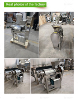 Roestvrijstalen 304 Biet & Mango Vruchtensap Making Machine Met Motor Hoge Productiviteit Groente & Fruit Pulp Extractor