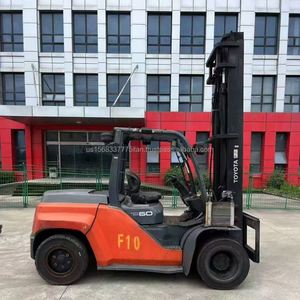 Used for TOYOTA FD60 1 Ton Diesel <b>Forklift</b> 4WD 4X4 All Terrain off Road <b>Forklift</b> with Diesel Engine - Product Image 2