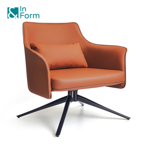 Fauteuil en cuir véritable PU Mobilier résidentiel Chaise <span class=keywords><strong>d</strong></span>'appoint de salon <span class=keywords><strong>Banque</strong></span> PDG Salle VIP Chaise <span class=keywords><strong>d</strong></span>'accoudoir de réception - Product Image 2