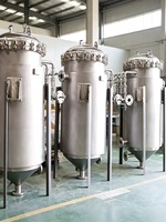 Filtre à pression en acier inoxydable pour la clarification des liquides et des boissons