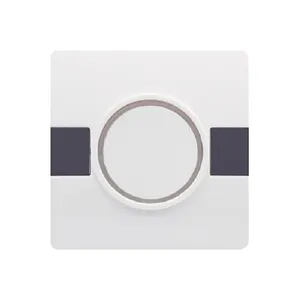 YAKI Brown Household Ultra-Thin Switch Customized Style Wall Switch Fire-Proof And Flame-Retardant Switch Customized Socket