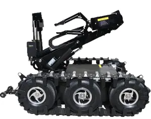 HIGH-TECH Bomb Alarm Defense EOD Search Bomb Robot